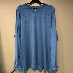 Jockey Blue Long Sleeve Top